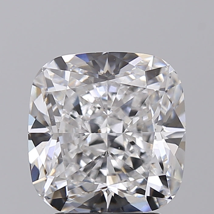 3.03 Carat Cushion Cut Lab-Grown Diamond, E Color, VS1 Clarity