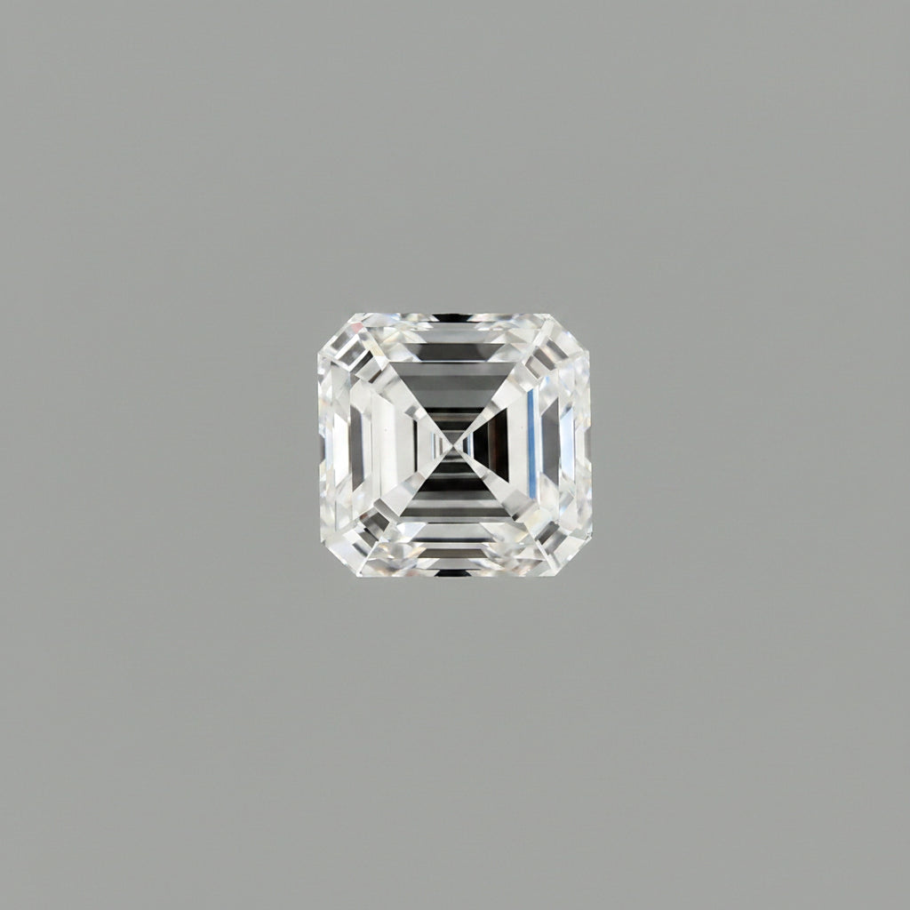 Diamant cultivé en laboratoire Asscher de 3,03 carats, VS1/E