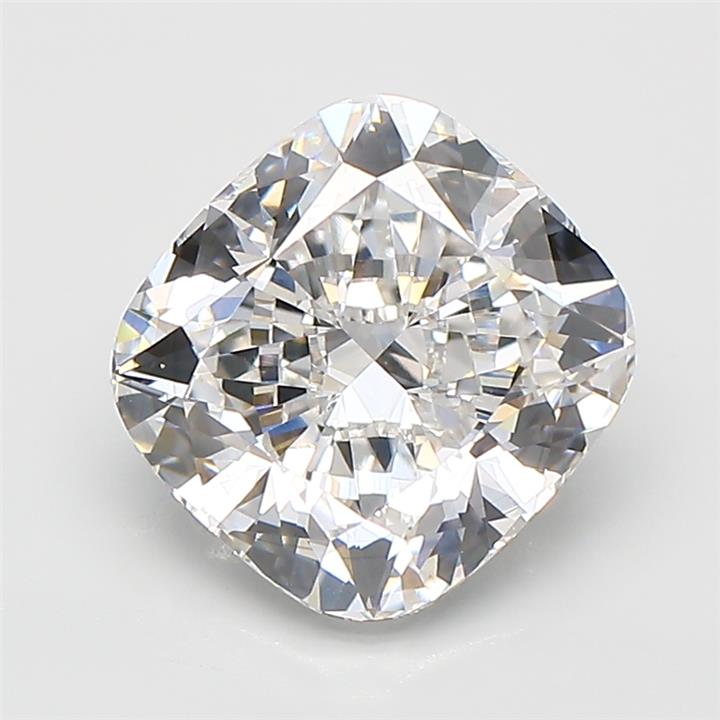 3.03 Carat Cushion Cut Lab Grown Diamond VS1 E