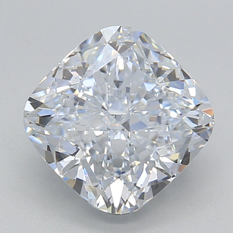 3.03 Carat Cushion Cut Lab Grown Diamond VS2 E