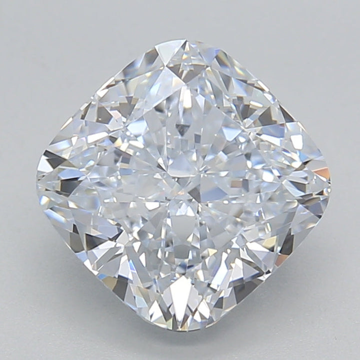 3.03 Carat Cushion Cut Lab Grown Diamond VS2 E