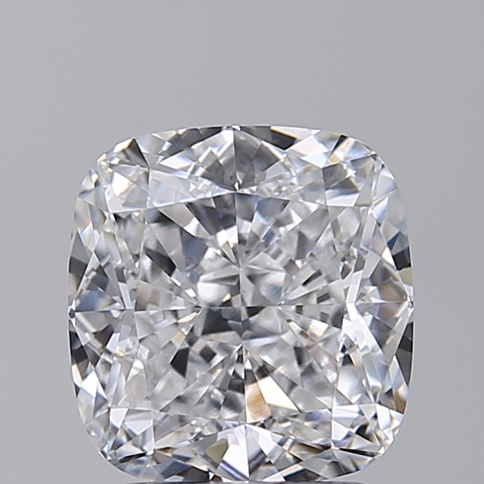 3.03 Carat Cushion Cut Lab Grown Diamond VVS2 E