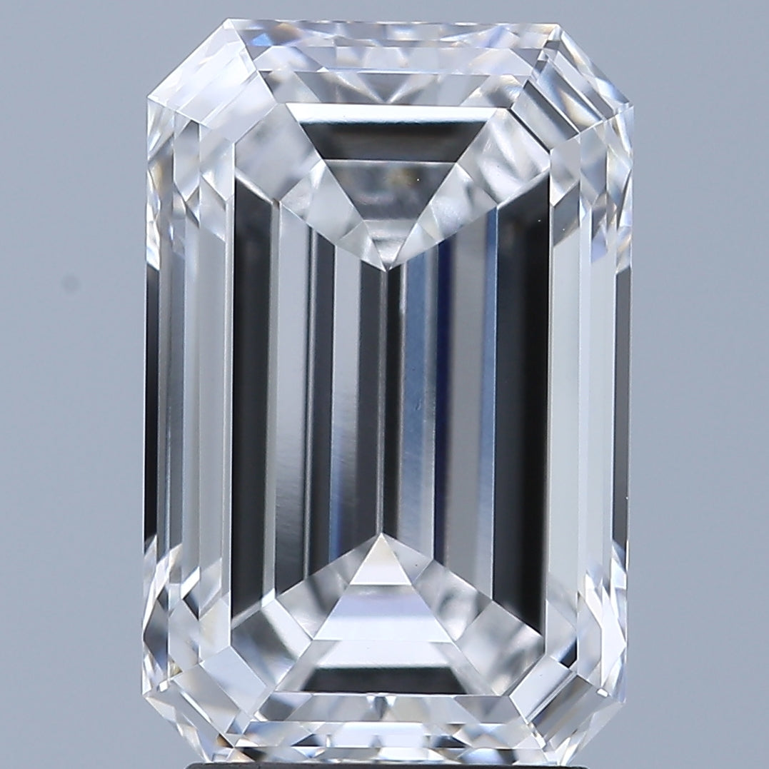 3.03 Carat Emerald Cut Lab Grown Diamond VVS2 D