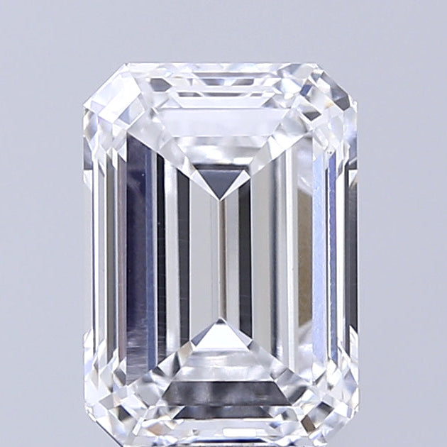 3.03 Carat Emerald Lab Grown Diamond VS1 D