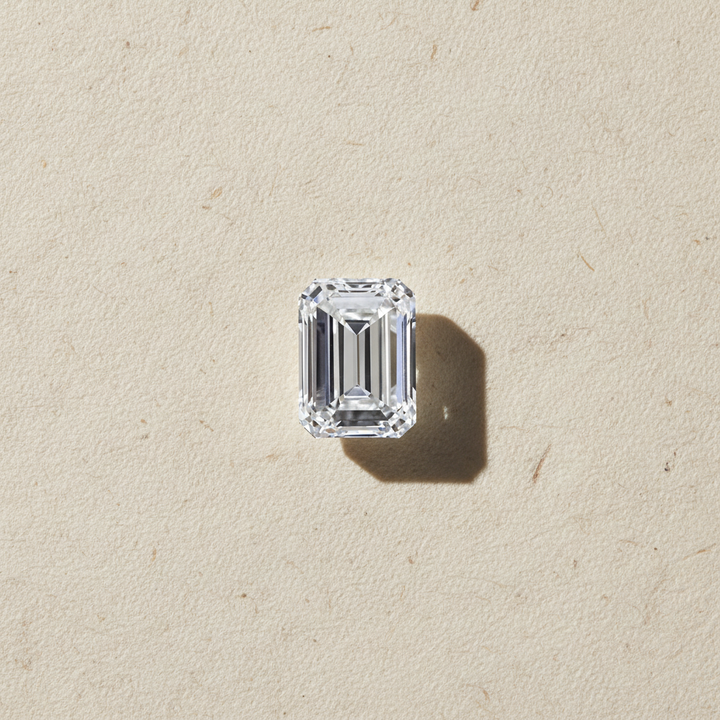 3.03 Carat Emerald Lab Grown Diamond, VS1/D
