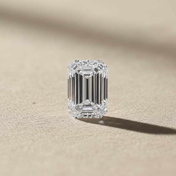 3.03 Carat Emerald Lab Grown Diamond, VS2/F