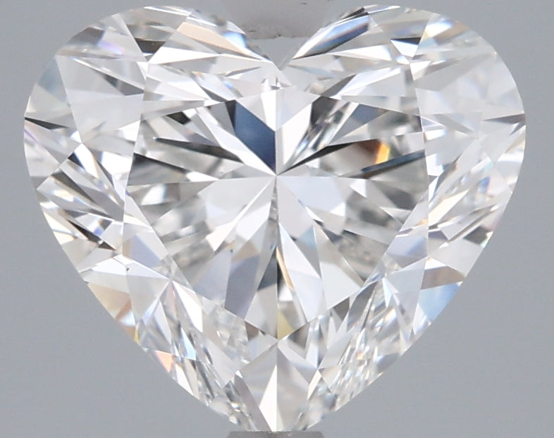 3.03 Carat Heart Lab Grown Diamond VVS1 F