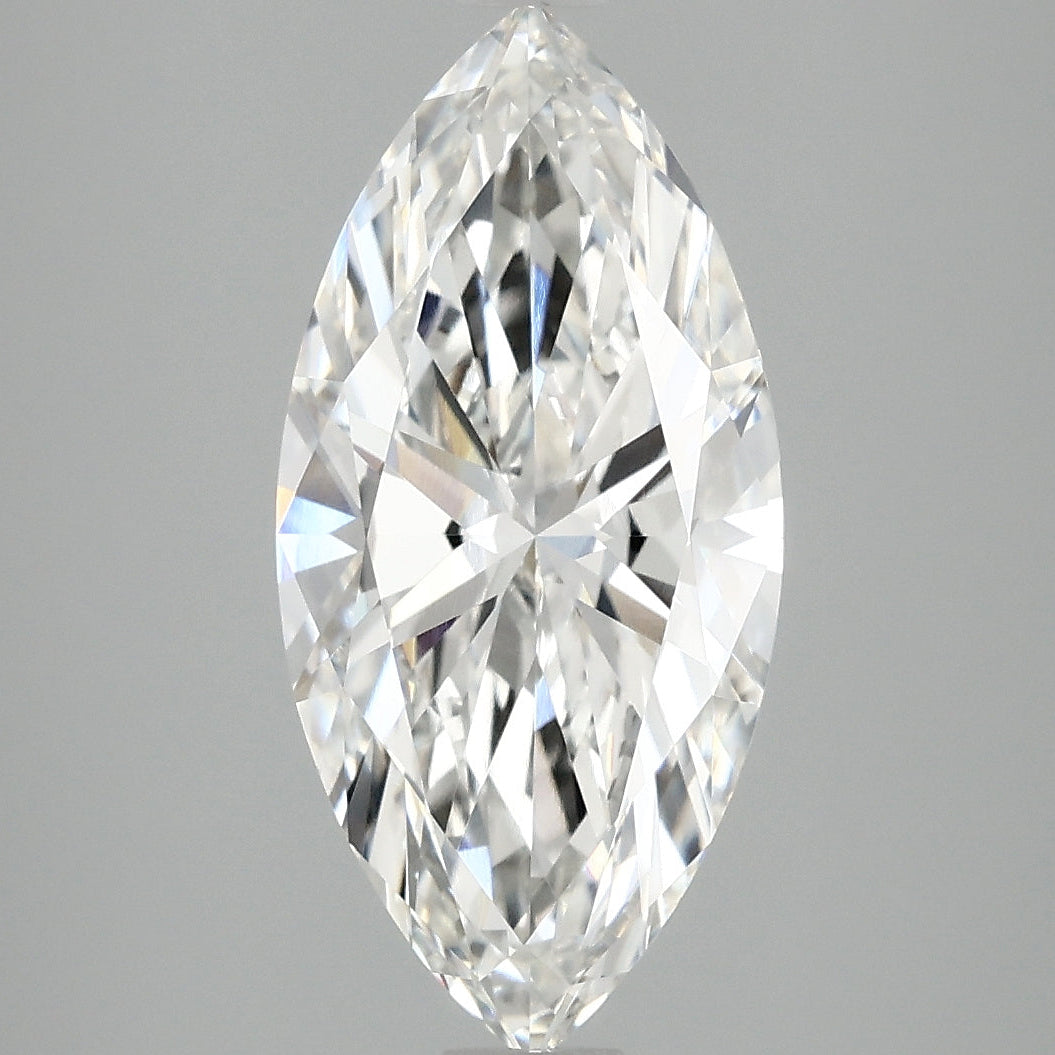 3.03 Carat Marquise Lab Grown Diamond VVS2 F