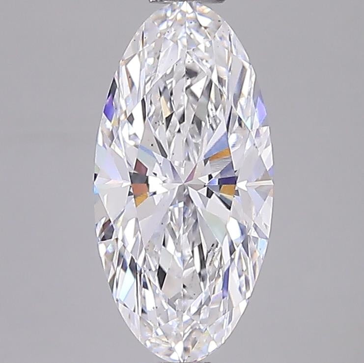 3,03 Karat Moval Lab Grown Diamond VS2 D