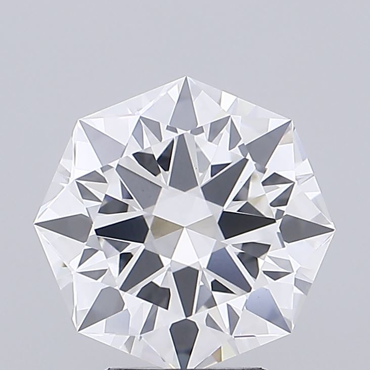 3.03 Carat Octagonal Cut Lab Grown Diamond VVS2E