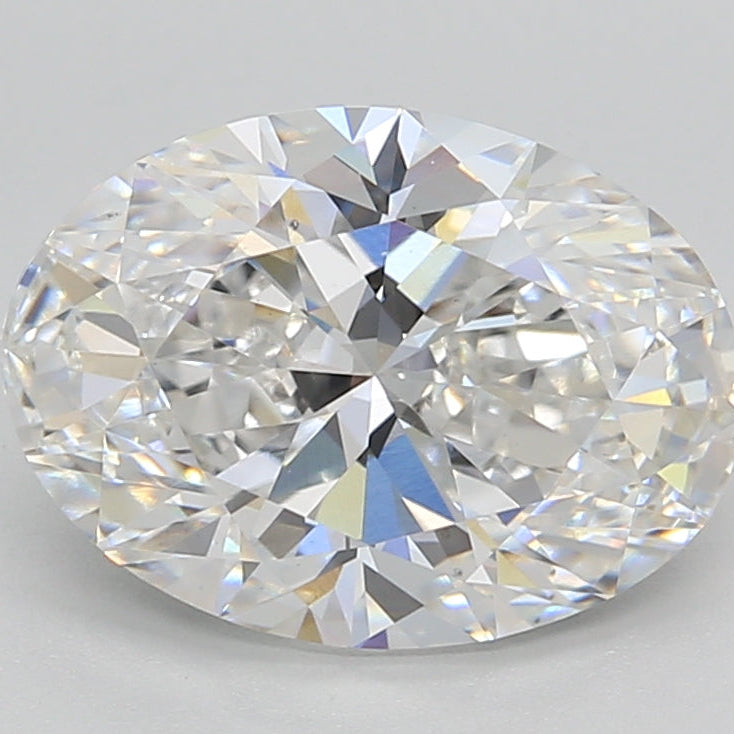 3.03 Carat Oval Cut Lab Grown Diamond VS1 E