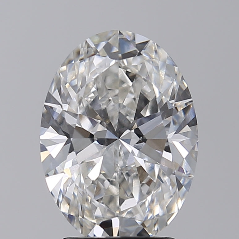 3,03 Karat ovaler, im Labor geschliffener Diamant VS1 G