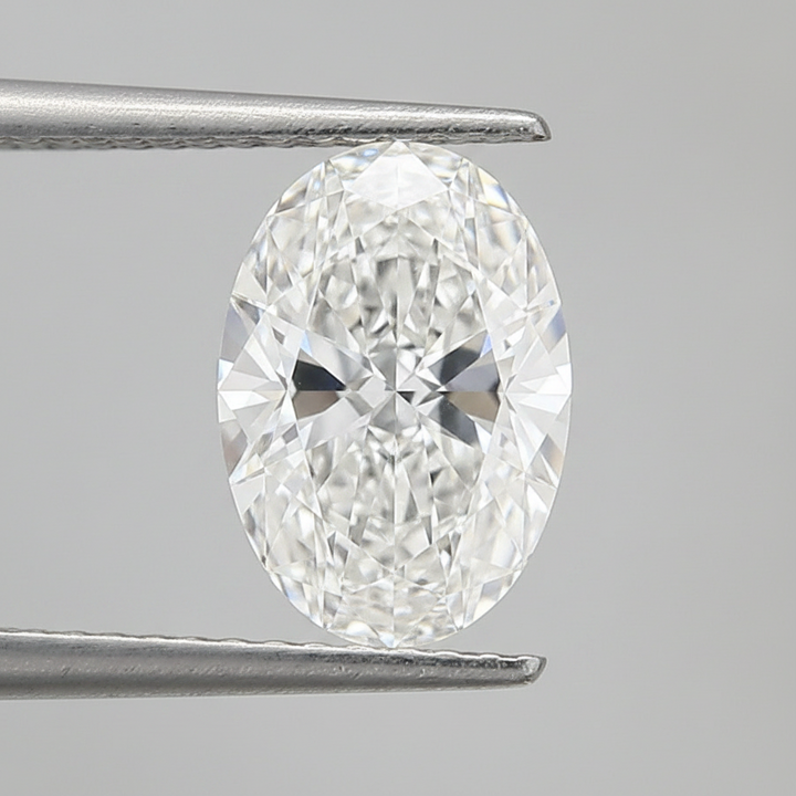3,03 karaat ovaal geslepen laboratoriumdiamant, VVS1/F