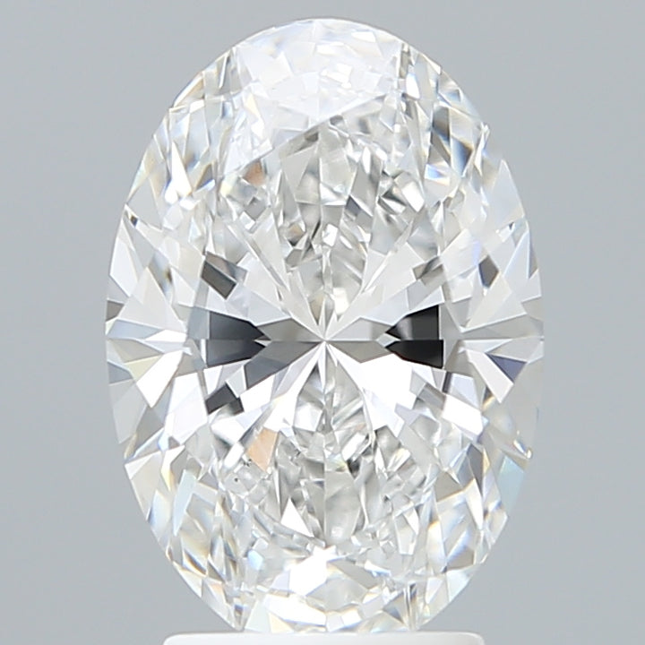 3,03 karaat ovaal geslepen laboratoriumdiamant VVS2 D