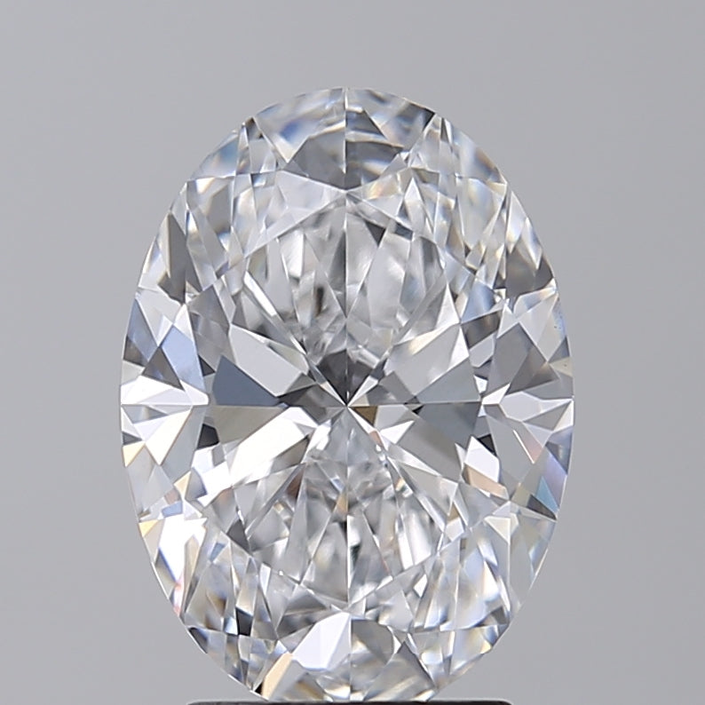 3.03 Carat Oval Cut Lab Grown Diamond VVS2 D