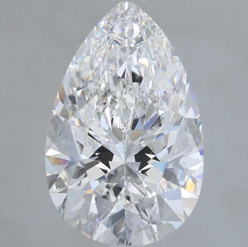 3.03 Carat Pear Lab Grown Diamond VS1 D