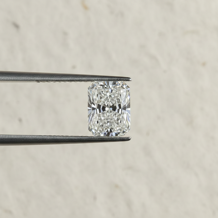 3,03 karaat stralend geslepen laboratoriumdiamant, VVS2/E