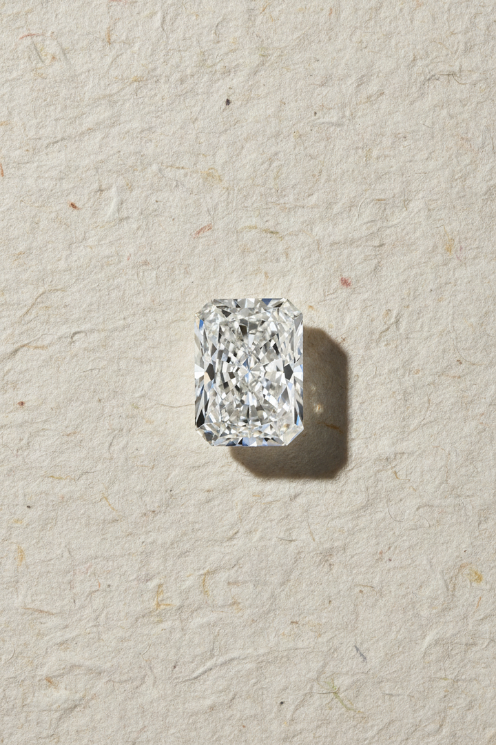3.03 Carat Radiant Lab Grown Diamond, VS2/F