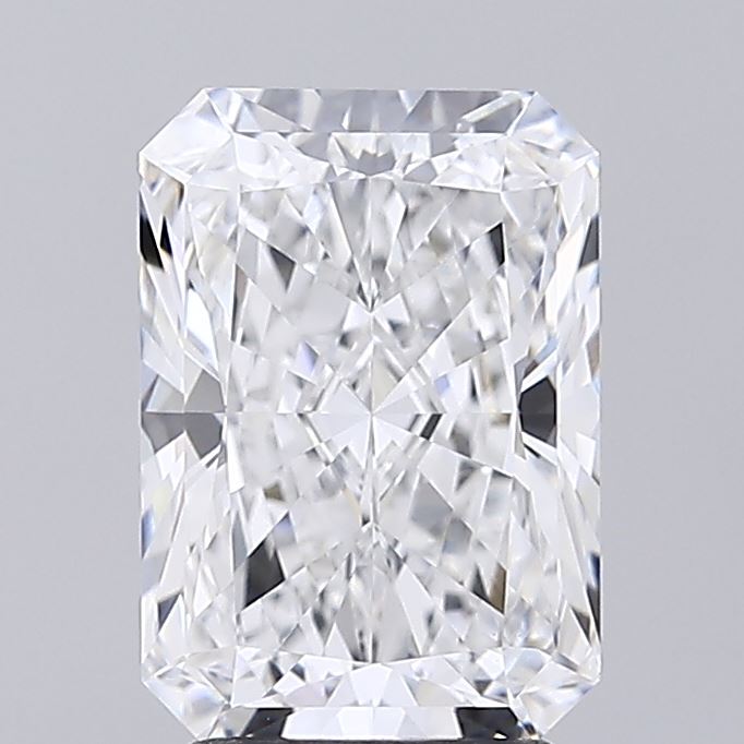 3.03 Carat Radiant Lab Grown Diamond VVS2 D