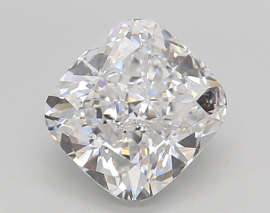 3.04 CT E Color Cushion Cut Lab-Grown Diamond