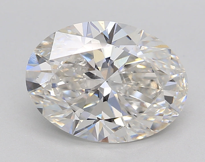 3.04 CT Oval Cut Lab-Grown Diamond, G Color, VS2 Clarity, IGI Certified