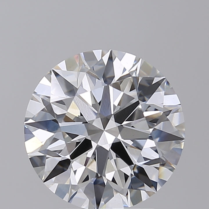 3.04 CT Round Cut Lab Grown Diamond, IGI Certified