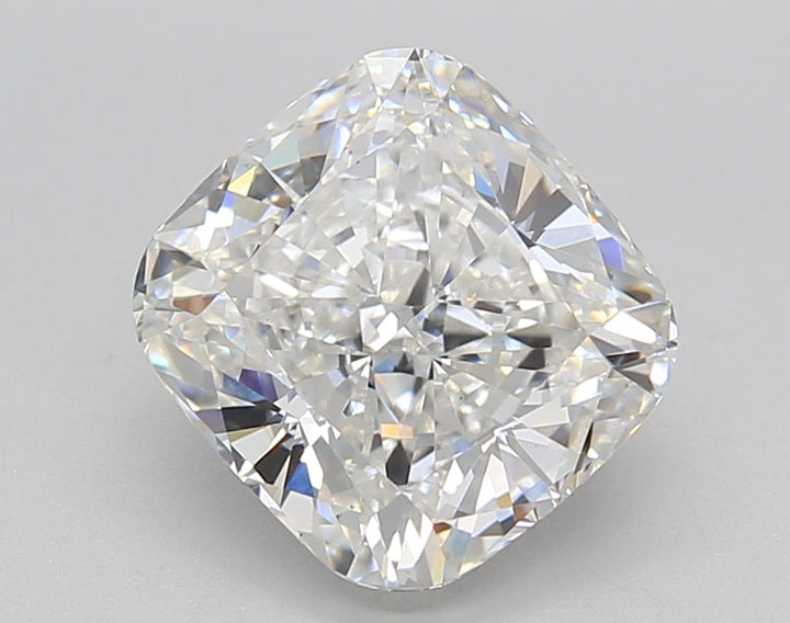 3.04 Carat Cushion Cut Lab-Grown Diamond, F Color, VS1 Clarity