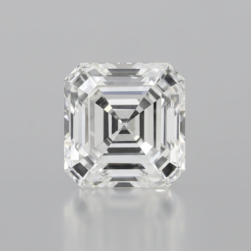 3.04 Carat Asscher Lab Grown Diamond, VS2/E