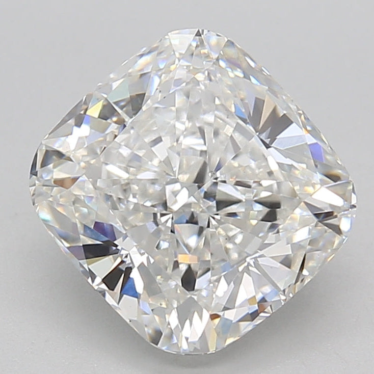 3.04 Carat Cushion Cut Lab Grown Diamond VS1 F