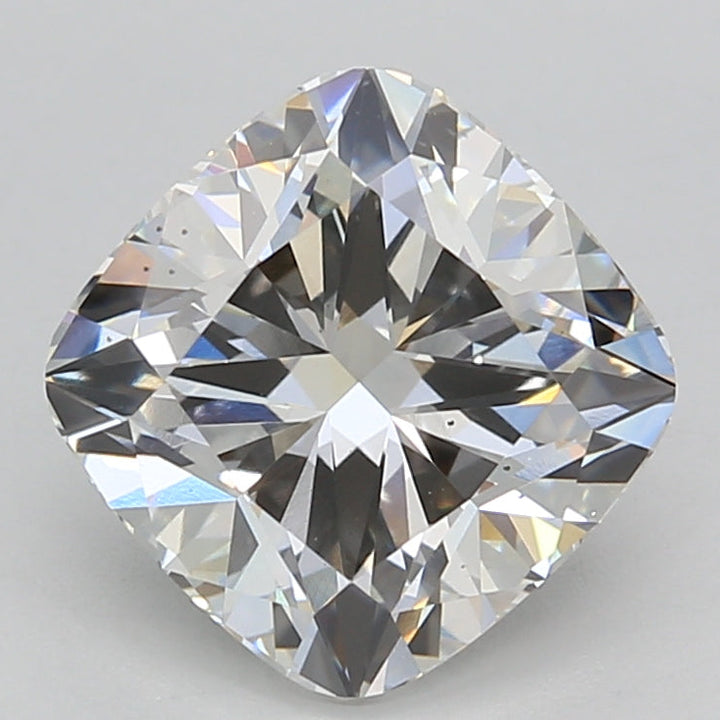 3.04 Carat Cushion Cut Lab Grown Diamond VS2 F