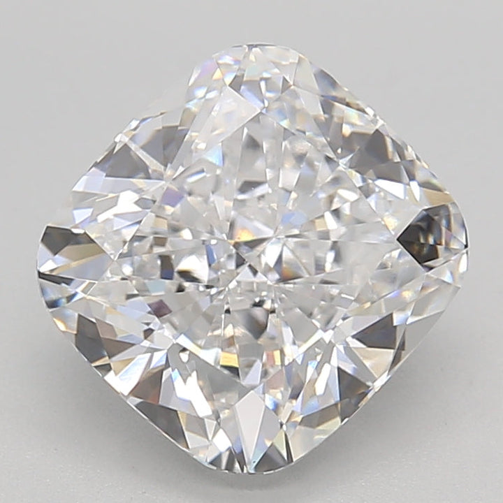 3.04 Carat Cushion Cut Lab Grown Diamond VVS2 E