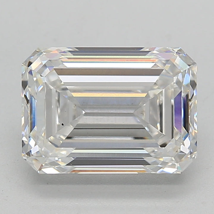 Diamant cultivé en laboratoire taille émeraude de 3,04 carats VS2 G