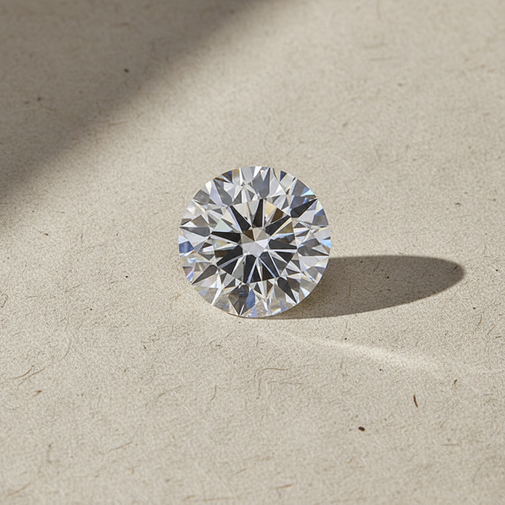 Diamant cultivé en laboratoire de 3,04 carats, VS2/F