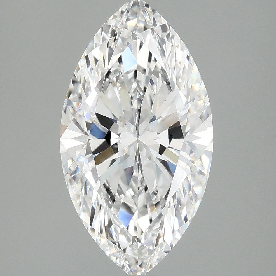 3.04 Carat Marquise Cut Lab Grown Diamond VVS2E