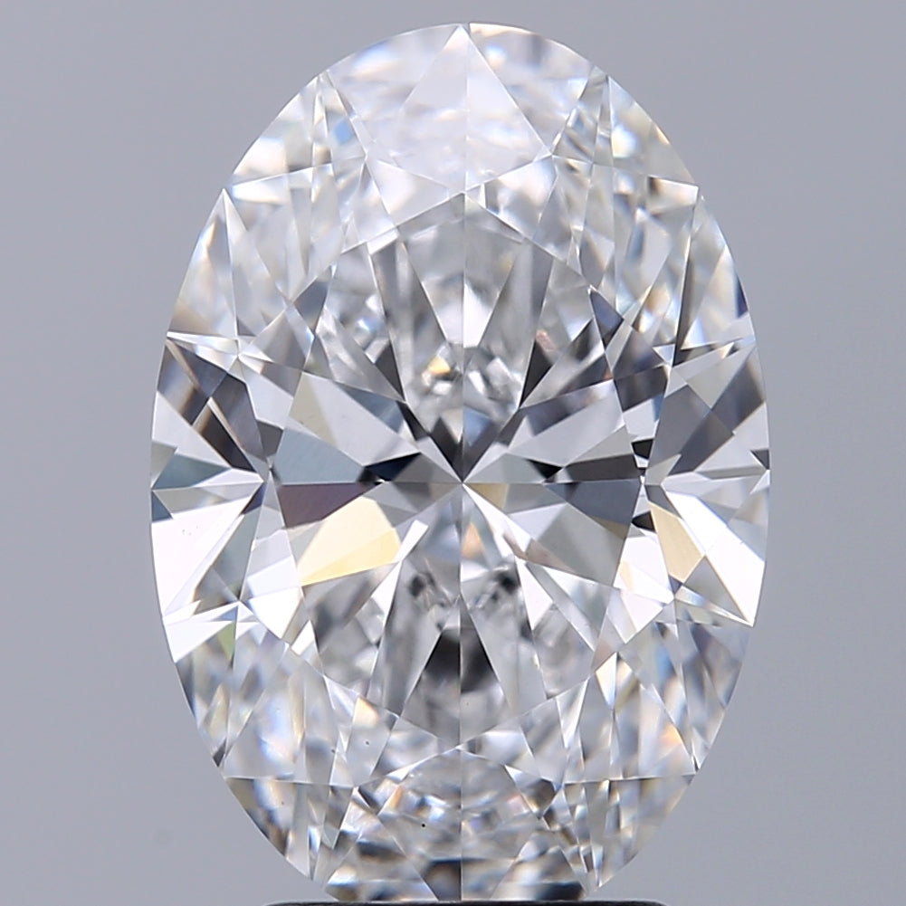 3.04 Carat Oval Cut Lab Grown Diamond VS1 D