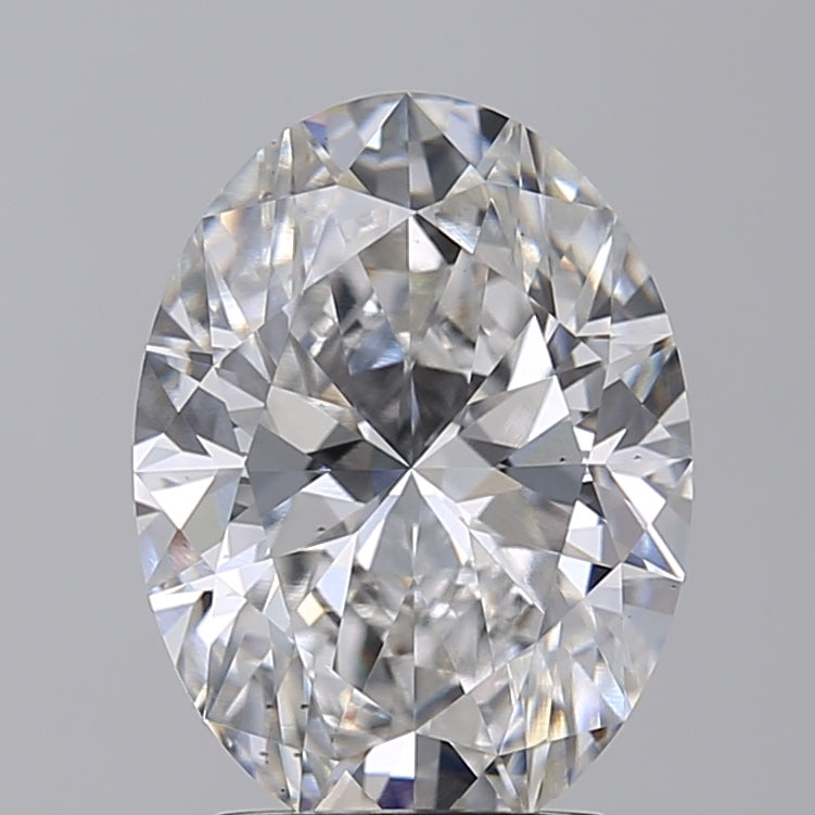 3.04 Carat Oval Cut Lab Grown Diamond VS1 F