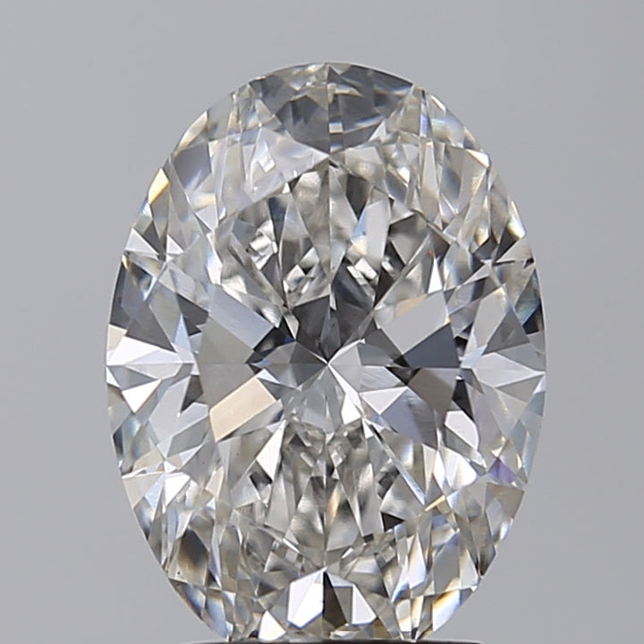 3.04 Carat Oval Cut Lab Grown Diamond VS1 G