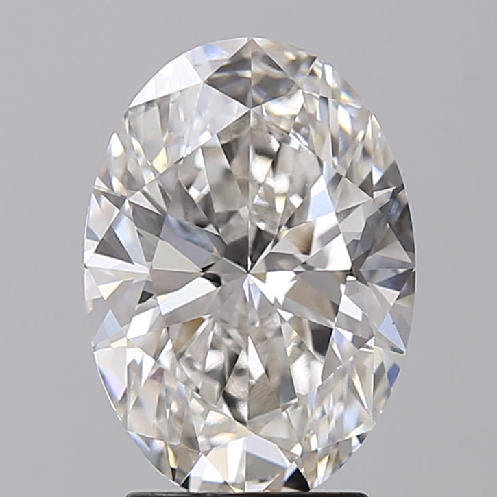 3,04 Karat ovaler, im Labor gezüchteter Diamant VS1 G