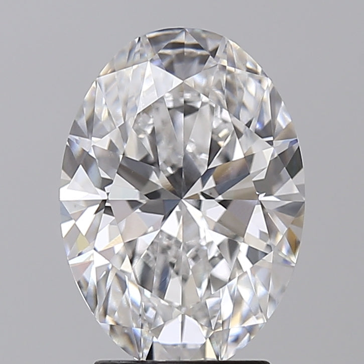 3.04 Carat Oval Cut Lab Grown Diamond VVS2 D