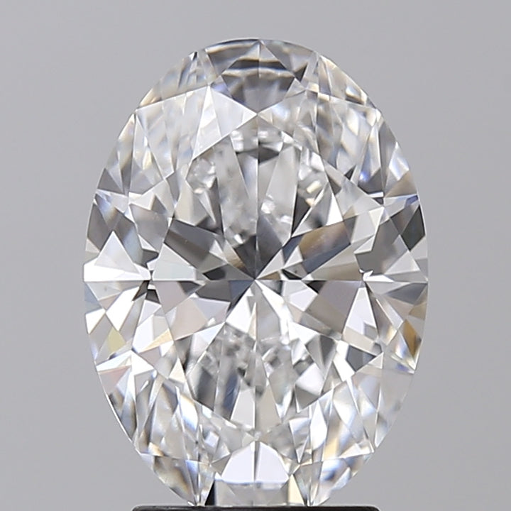 3.04 Carat Oval Cut Lab Grown Diamond VVS2 D