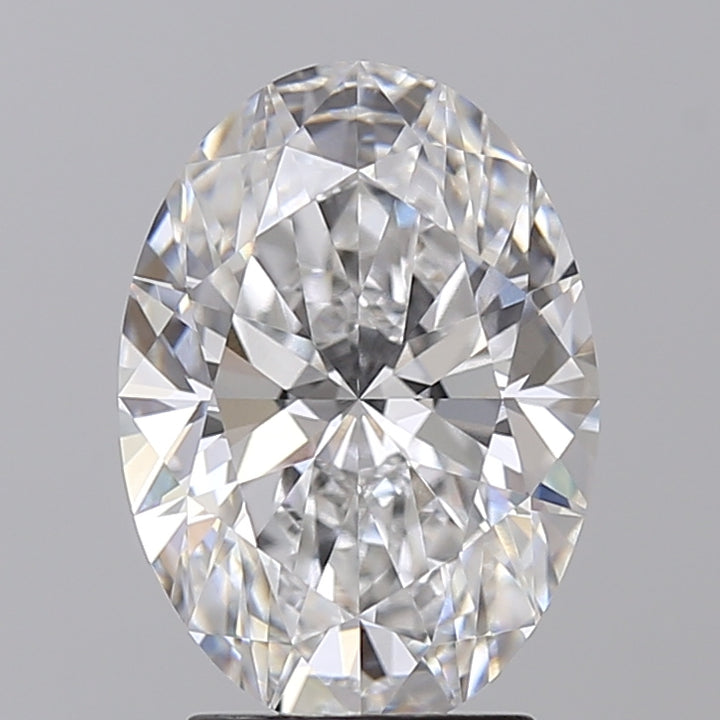 3.04 Carat Oval Cut Lab Grown Diamond VVS2 E