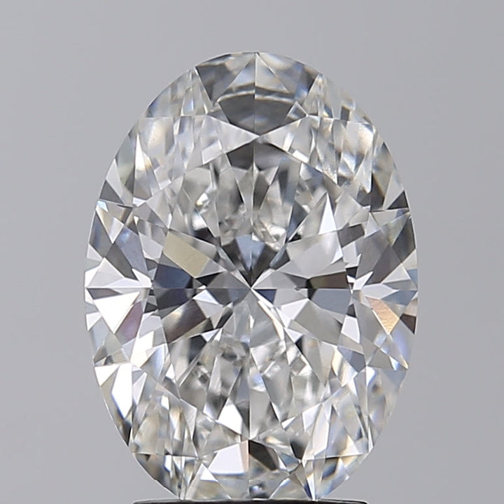 3.04 Carat Oval Cut Lab Grown Diamond VVS2 G