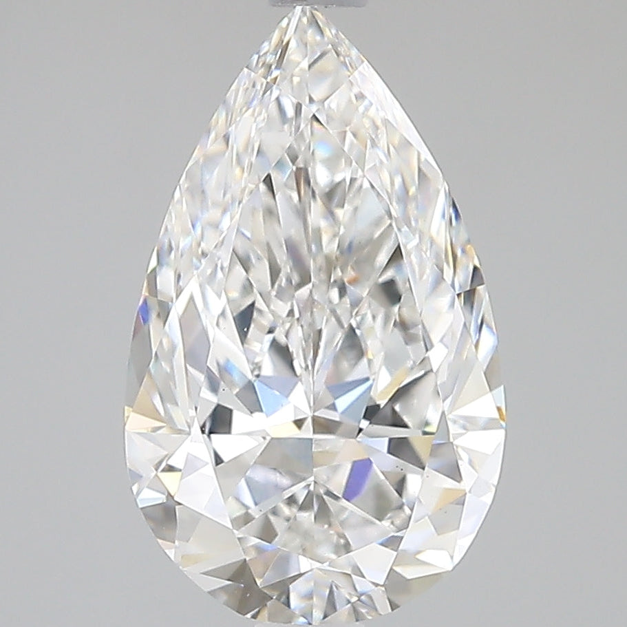 3.04 Carat Pear Lab Grown Diamond VS1 E