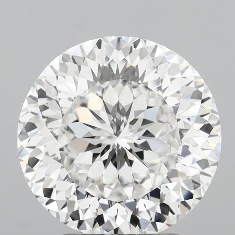 Diamant cultivé en laboratoire de taille portugaise de 3,04 carats VVS2 E