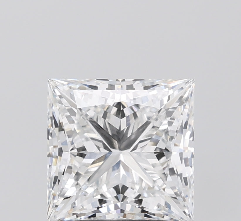 3.04 Carat Princess Cut Lab Grown Diamond VS1E