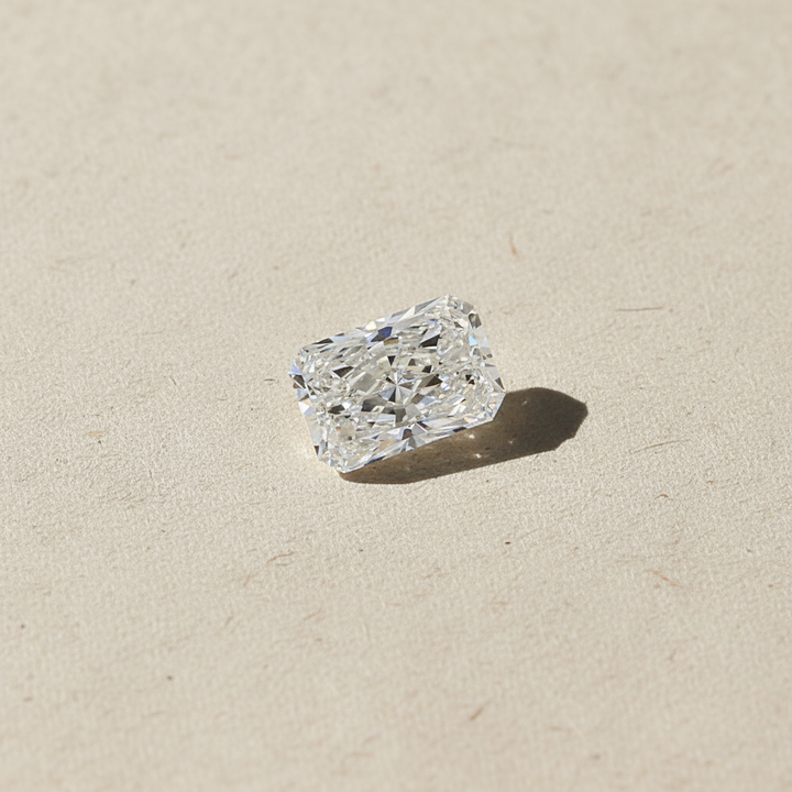 3.04 Carat Radiant Cut Lab Grown Diamond, VVS1/F