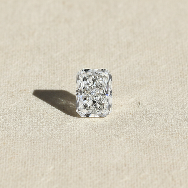 3.04 Carat Radiant Lab Grown Diamond, VS1/F