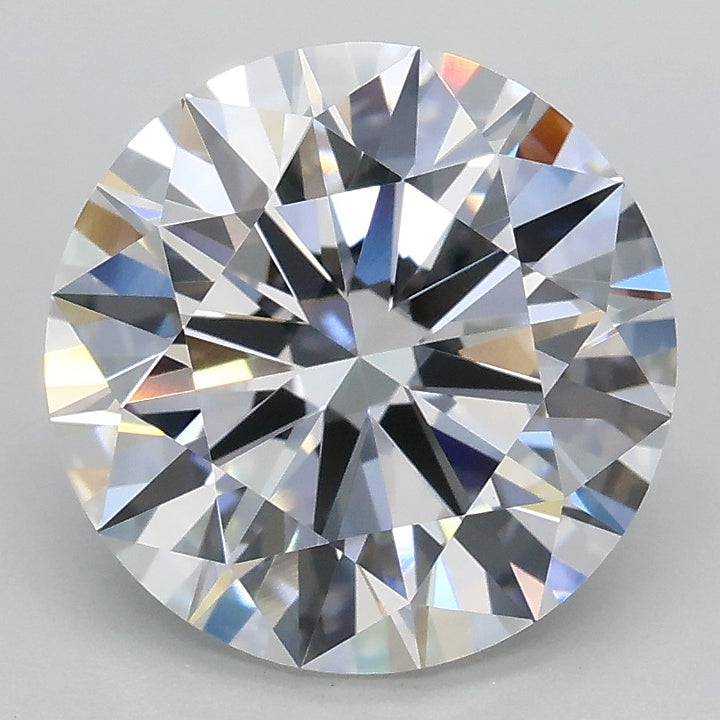 3,04 karaat ronde geslepen diamant VVS2 D