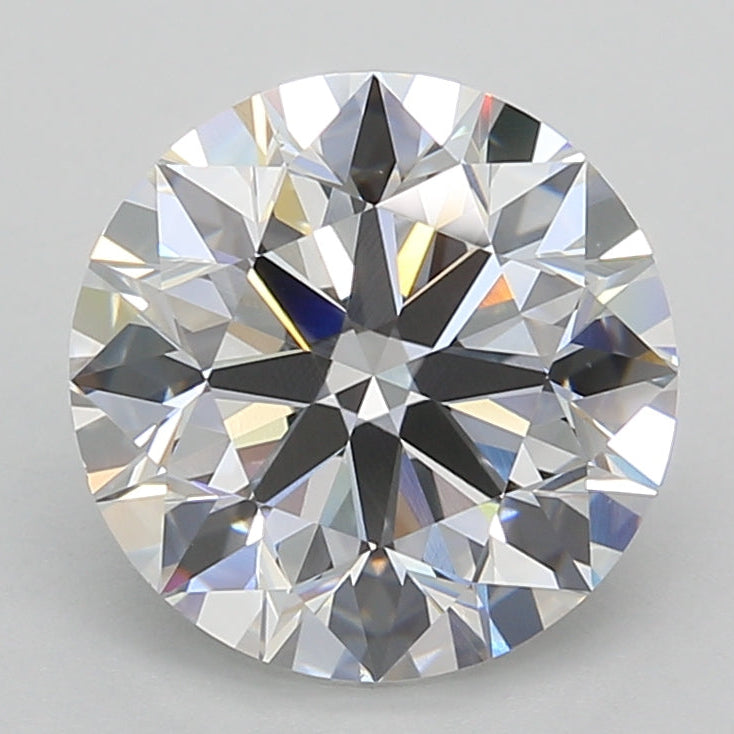 3.04 Carat Round Lab Grown Diamond VS1 E