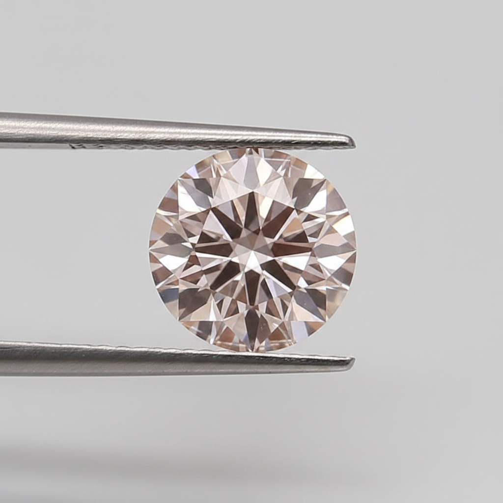 IGI Certified 3.04 Ct Fancy Intense Pink VS1 Round CVD Lab Grown Diamond